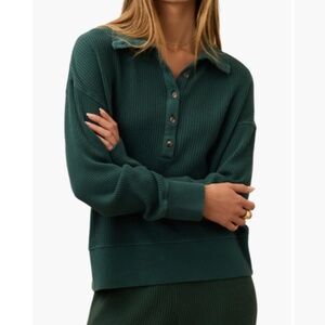 Surf Organic Cotton Waffle Henley Faherty